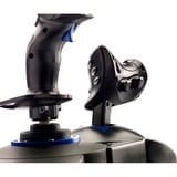Thrustmaster T.Flight Hotas 4 Sort, Blå USB Joystick Digital PC, PlayStation 4, PlayStation 5 Sort, Joystick, PC, PlayStation 4, PlayStation 5, Digital, Ledningsført, USB, Sort, Blå