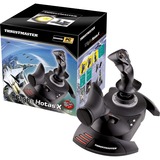 Thrustmaster T.Flight Hotas X Sort USB Flysimulator PC Sort, Flysimulator, PC, USB, Sort, 242 mm, 264 mm