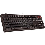 Tt eSPORTS Gaming-tastatur Sort, DE-layout, Kirsebær MX blå