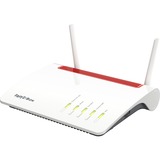FRITZ! FRITZ!Box 6890 LTE, WIRELESS LTE router Box 6890 LTE, Wi-Fi 5 (802.11ac), Dual-band (2,4 GHz / 5 GHz), Ethernet LAN, 3G, Sort, Rød, Hvid, Bordplade router