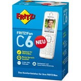 FRITZ! FRITZ!Fon C6, Håndsæt Hvid, FRITZ!Fon C6, DECT telefon, Højttalertelefon, 300 entries, Nummervisning, Hvid