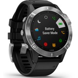 Garmin fēnix 6 3,3 cm (1.3") Sort, Metallic GPS (satellit), SmartWatch Sort/Sølv, 3,3 cm (1.3"), Berøringsskærm, 0,064 GB, GPS (satellit), 80 g