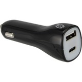 HP 2UX38AA Oplader til PDA og mobiltelefon Automatisk Sort Sort, Automatisk, Cigartænder, Sort
