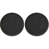 Jabra 14101-46 tilbehør til hovedtelefon/headset, Øre pude Sort, 10 stk, Leatherette size L