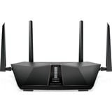 Netgear Nighthawk AX5400 trådløs router Gigabit Ethernet Dual-band (2,4 GHz / 5 GHz) Sort Sort, Wi-Fi 6 (802.11ax), Dual-band (2,4 GHz / 5 GHz), Ethernet LAN, Sort, Bordplade router