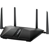 Netgear Nighthawk AX5400 trådløs router Gigabit Ethernet Dual-band (2,4 GHz / 5 GHz) Sort Sort, Wi-Fi 6 (802.11ax), Dual-band (2,4 GHz / 5 GHz), Ethernet LAN, Sort, Bordplade router
