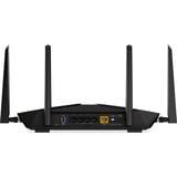 Netgear Nighthawk AX5400 trådløs router Gigabit Ethernet Dual-band (2,4 GHz / 5 GHz) Sort Sort, Wi-Fi 6 (802.11ax), Dual-band (2,4 GHz / 5 GHz), Ethernet LAN, Sort, Bordplade router