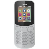 Nokia 130 (2017) 4,57 cm (1.8") Grå, Mobiltelefon grå, Menu, Dual SIM, 4,57 cm (1.8"), Bluetooth, 1020 mAh, Grå