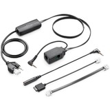Plantronics 212539-01 tilbehør til hovedtelefon/headset EHS-adapter, Kabel EHS-adapter, Sort