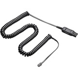 Plantronics 49323-46 tilbehør til hovedtelefon/headset, Adapter Sort