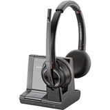 Plantronics Savi W8220/A, UC Headset Bluetooth Sort UC, Headset, Headset, Kontor/Callcenter, Sort, Binaural, Dreje