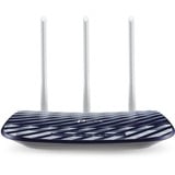 TP-Link AC750 trådløs router Hurtigt ethernet Dual-band (2,4 GHz / 5 GHz) Sort, Hvid Wi-Fi 5 (802.11ac), Dual-band (2,4 GHz / 5 GHz), Ethernet LAN, Sort, Hvid, Bordplade router