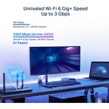 TP-Link Archer AX50 trådløs router Gigabit Ethernet Dual-band (2,4 GHz / 5 GHz) 4G Sort Sort, Wi-Fi 6 (802.11ax), Dual-band (2,4 GHz / 5 GHz), Ethernet LAN, 4G, Sort, Bordplade router
