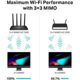 TP-Link Archer C80 trådløs router Gigabit Ethernet Dual-band (2,4 GHz / 5 GHz) Sort Sort, Wi-Fi 5 (802.11ac), Dual-band (2,4 GHz / 5 GHz), Ethernet LAN, Sort, Bordplade router