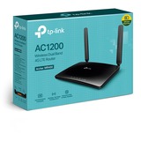 TP-Link Archer MR400 trådløs router Hurtigt ethernet Dual-band (2,4 GHz / 5 GHz) 4G Sort, WIRELESS LTE router Wi-Fi 5 (802.11ac), Dual-band (2,4 GHz / 5 GHz), Ethernet LAN, 3G, Sort, Bordplade router