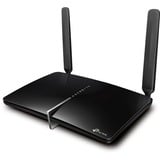 TP-Link Archer MR600 trådløs router Dual-band (2,4 GHz / 5 GHz) 4G Sort, WIRELESS LTE router Sort, Wi-Fi 5 (802.11ac), Dual-band (2,4 GHz / 5 GHz), Ethernet LAN, 4G, Sort, Bordplade router