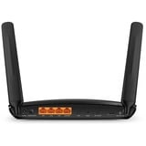 TP-Link Archer MR600 trådløs router Dual-band (2,4 GHz / 5 GHz) 4G Sort, WIRELESS LTE router Sort, Wi-Fi 5 (802.11ac), Dual-band (2,4 GHz / 5 GHz), Ethernet LAN, 4G, Sort, Bordplade router