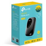 TP-Link M7200 Udstyr til trådløst netværk, WIRELESS LTE router Sort, Udstyr til trådløst netværk, Sort, Bærbar, 300 Mbit/s, IEEE 802.11b, IEEE 802.11g, IEEE 802.11n, 802.11b, 802.11g, Wi-Fi 4 (802.11n)