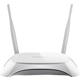 TP-Link TL-MR3420 trådløs router Hurtigt ethernet Enkelt band (2,4 GHz) Sort, Hvid Hvid/Sort, Wi-Fi 4 (802.11n), Enkelt band (2,4 GHz), Ethernet LAN, Sort, Hvid, Bordplade router, Detail