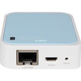 TP-Link TL-WR802N trådløs router Hurtigt ethernet Enkelt band (2,4 GHz) Blå, Hvid Wi-Fi 4 (802.11n), Enkelt band (2,4 GHz), Ethernet LAN, Blå, Hvid, Bærbar router