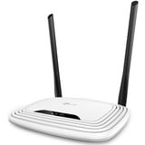TP-Link TL-WR841N trådløs router Hurtigt ethernet Enkelt band (2,4 GHz) Hvid Hvid/Sort, Wi-Fi 4 (802.11n), Enkelt band (2,4 GHz), Ethernet LAN, Hvid, Bordplade router, Detail