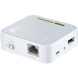 TP-Link TL-WR902AC trådløs router Hurtigt ethernet Dual-band (2,4 GHz / 5 GHz) 3G 4G Hvid Hvid/grå, Wi-Fi 5 (802.11ac), Dual-band (2,4 GHz / 5 GHz), Ethernet LAN, 3G, Hvid, Bærbar router