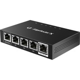 Ubiquiti ER-X kabelforbundet router Sort Ethernet WAN, Sort
