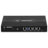 Ubiquiti EdgeRouter 4 kabelforbundet router Gigabit Ethernet Sort Sort, Ethernet WAN, Gigabit Ethernet, Sort