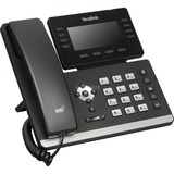 Yealink SIP-T53W IP-telefon Sort 8 Linier LCD Wi-Fi, VoIP-telefon Sort, IP telefon, Sort, Forbundet håndsæt, Bord/Væg, In-band, Out-of band, SIP-info, 8 Linier