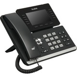 Yealink SIP-T54W IP-telefon Sort 10 Linier LCD Wi-Fi, VoIP-telefon Sort, IP telefon, Sort, Forbundet håndsæt, Bord/Væg, In-band, Out-of band, SIP-info, 10 Linier