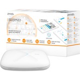 Zyxel Multy X trådløs router Gigabit Ethernet Tri-band (2,4 GHz / 5 GHz / 5 GHz) 4G Hvid, Mesh router Hvid, Wi-Fi 5 (802.11ac), Tri-band (2,4 GHz / 5 GHz / 5 GHz), Ethernet LAN, 4G, Hvid, Bordplade router