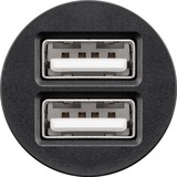 goobay 71897 oplader til mobil enhed Sort Indendørs Sort, Indendørs, Cigartænder, Sort