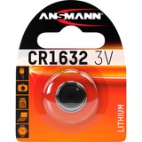 Ansmann 1516-0004 husholdningsbatteri Engangsbatteri CR1632 Lithium Engangsbatteri, CR1632, Lithium, 3 V, 1 stk, 120 mAh