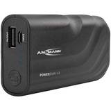Ansmann 1700-0087 powerbank Lithium-Ion (Li-Ion) 4400 mAh Sort, Power Bank Sort, Sort, Mobiltelefon/Smartphone, SmartWatch, Tablet, Aktivitet, Opladning, Lithium-Ion (Li-Ion), 4400 mAh, Vekselstrøm