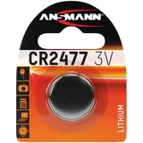 Ansmann CR2477 Engangsbatteri Lithium Engangsbatteri, Lithium, 3 V, 1 stk, 1000 mAh, 7,7 mm
