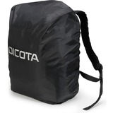 DICOTA Backpack Plus SPIN rygsæk Sort Polyester Sort, Sport, Unisex, 35,6 cm (14"), Notebook rum, Polyester