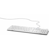 Dell KB216 tastatur USB QWERTZ Tysk Hvid Hvid, DE-layout, Fuld størrelse (100 %), USB, QWERTZ, Hvid