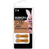 Duracell Hearing Aid 13 Engangsbatteri Zink-luft Engangsbatteri, Zink-luft, 1,45 V, 6 stk, 300 mAh, 4 År