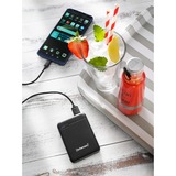 Intenso 7313520 powerbank Lithium polymer (LiPo) 5000 mAh Sort, Power Bank Sort, 5000 mAh, Lithium polymer (LiPo), Sort