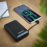 Intenso 7314530 powerbank Lithium polymer (LiPo) 10000 mAh Sort, Power Bank Sort, 10000 mAh, Lithium polymer (LiPo), Sort