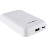 Intenso 7314532 powerbank Lithium polymer (LiPo) 10000 mAh Hvid, Power Bank Hvid, Hvid, Digitalt kamera, Gaming kontrolenhed, MP3/MP4, Mobiltelefon/Smartphone, Tablet, LED, Strøm, Status, Lithium polymer (LiPo), 10000 mAh