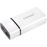 Intenso PM5200 Lithium-Ion (Li-Ion) 5200 mAh Hvid, Power Bank Hvid, 5200 mAh, Lithium-Ion (Li-Ion), Hvid