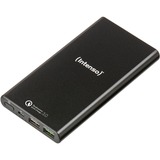 Intenso Q10000 powerbank Lithium polymer (LiPo) 10000 mAh Sort, Power Bank Sort, Sort, Universel, Rektandel, Strøm, Lithium polymer (LiPo), 10000 mAh