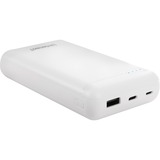 Intenso XS20000 Powerbank Zusatzakku LiPo 20000 mAh 7313552 Lithium polymer (LiPo) Hvid, Power Bank Hvid, 20000 mAh, Lithium polymer (LiPo), 3,7 V, Hvid