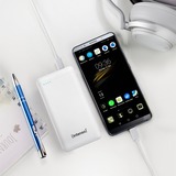 Intenso XS20000 Powerbank Zusatzakku LiPo 20000 mAh 7313552 Lithium polymer (LiPo) Hvid, Power Bank Hvid, 20000 mAh, Lithium polymer (LiPo), 3,7 V, Hvid