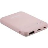 Intenso XS5000 Lithium polymer (LiPo) 5000 mAh Rose, Power Bank Rosa, 5000 mAh, Lithium polymer (LiPo), Rose