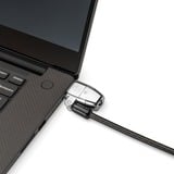Kensington ClickSafe 2.0 3-i-1 nøglelås til laptop, Slot Sort, 1,8 m, Kensington, Nøgle, Kulstofstål, Sort