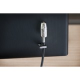 Kensington MICROSAVER 2.0 KD DESKTOP KIT, Sikkerhed Sort, 2,44 m, Kensington, Nøgle, Kulstofstål, Sort, Sølv