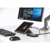 Kensington SD1610P USB-C Mobile Dock m/ Pass-Through opladning af Microsoft Surface Devices, Docking station Sort, Microsoft, Surface Book 2, Surface Go, Surface Pro 7, Surface Pro 7+, Surface Pro 8, Surface Laptop Go,..., USB Type-C, Grå
