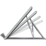 Kensington SmartFit Easy Riser Go justerbar, ergonomisk stander til bærbar computer op til 17" grå, ergonomisk stander til bærbar computer op til 17", Laptop stativ, Grå, 43,2 cm (17"), 560 g